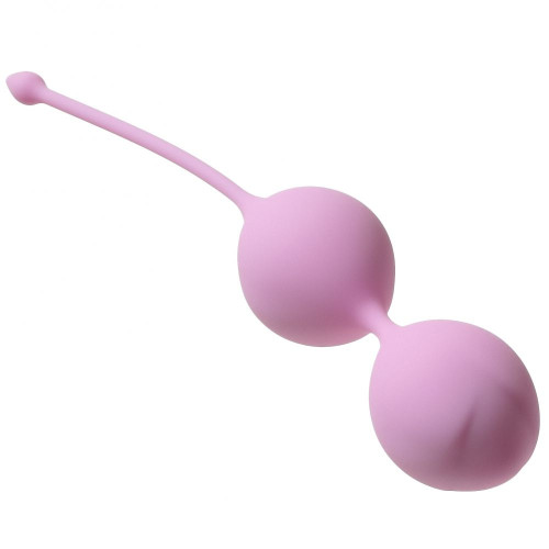Розовые вагинальные шарики Fleur-de-lisa (розовый)