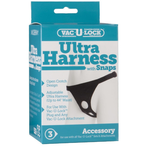 Универсальные трусики Vac-U-Lock ULTRA HARNESS (черный)