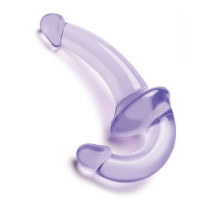 Фиолетовый безремневой страпон Strapless Strap-On (фиолетовый)