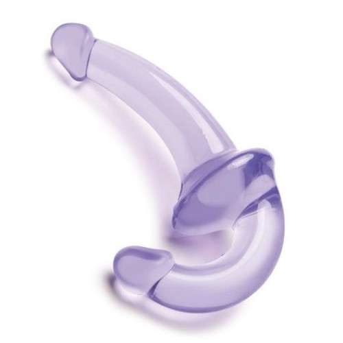 Фиолетовый безремневой страпон Strapless Strap-On (фиолетовый)