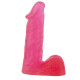 Розовый гелевый фаллоимитатор XSKIN 6 PVC DONG - 15 см. (розовый)