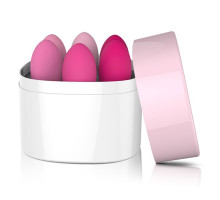 Набор из 6 розовых вагинальных шариков FemmeFit Pelvic Muscle Training Set (розовый)