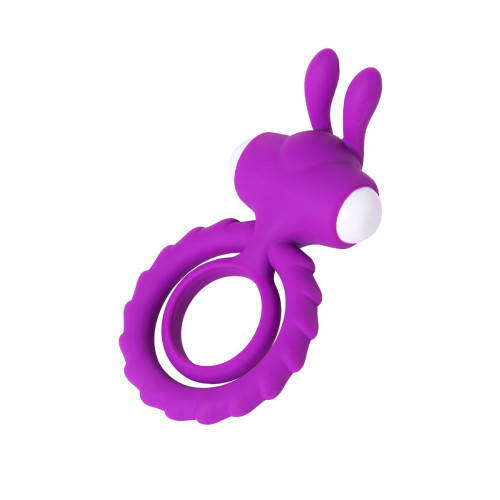 Фиолетовое эрекционное кольцо на пенис JOS  GOOD BUNNY (фиолетовый)