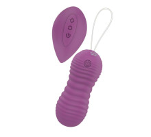 Фиолетовые вагинальные виброшарики Era с пультом ДУ (фиолетовый)