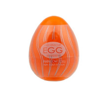 Мастурбатор-яйцо OYO Rainbow Orange (прозрачный)