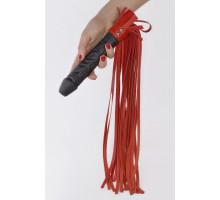 Плеть  Ракета  с красными хвостами - 65 см. (красный)