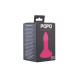 Розовая анальная втулка с широким основанием POPO Pleasure - 11,9 см. (розовый)