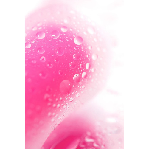 Розовая, светящаяся в темноте анальная втулка - 10 см. (розовый)