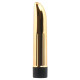 Золотистый многоскоростной вибромассажер Lady Finger - 12 см. (золотистый)