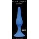 Синяя анальная пробка Slim Anal Plug XL - 15,5 см. (синий)
