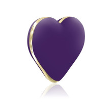 Фиолетовый вибратор-сердечко Heart Vibe (фиолетовый)