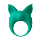 Зеленое эрекционное кольцо Kitten Kyle (зеленый)