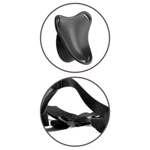 Трусы для фиксации насадок с присоской Beginner s Body Dock Strap-On Harness (черный)