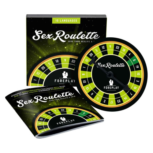 Настольная игра-рулетка Sex Roulette Foreplay (разноцветный)