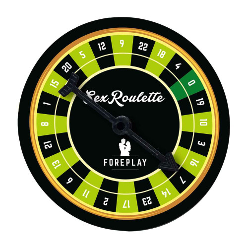 Настольная игра-рулетка Sex Roulette Foreplay (разноцветный)