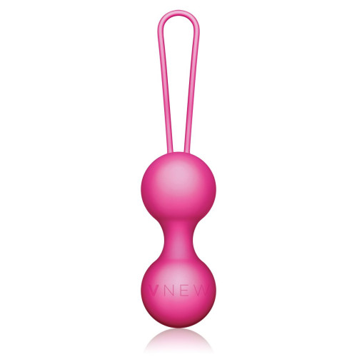 Розовые вагинальные шарики VNEW level 2 (розовый)