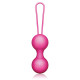 Розовые вагинальные шарики VNEW level 2 (розовый)
