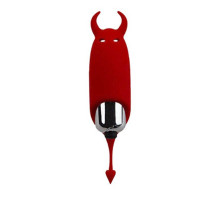 Красный вибростимулятор Devol Mini Vibrator - 8,5 см. (красный)