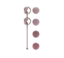 Набор из 4 розовых вагинальных шариков Valkyrie (розовый)