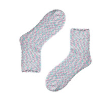 Мягкие женские носочки Soft (розовый с серым|23)