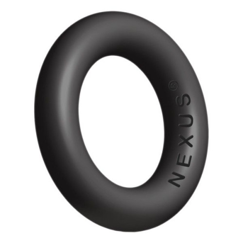 Черное эрекционное кольцо Nexus Enduro Plus (черный)