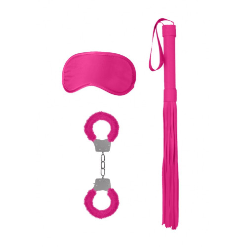Розовый набор для бондажа Introductory Bondage Kit №1 (розовый)