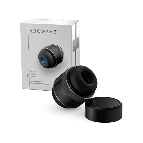 Инновационный мастурбатор для мужчин ARCWAVE Voy Fit System Cup (черный)