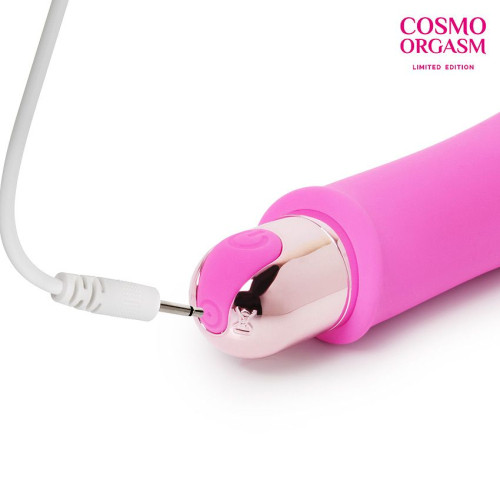 Розовый мини-вибратор для стимуляции эрогенных зон - 15,5 см. (розовый)