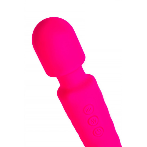 Розовый жезловый вибратор Peony - 20,5 см. (розовый)