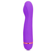 Фиолетовый вибромассажер с 20 режимами вибрации - 13,5 см. (фиолетовый)