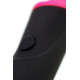 Черно-розовый вибростимулятор ASTER - 19,5 см. (черный с розовым)