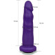 Фиолетовая реалистичная насадка-плаг - 16,2 см. (фиолетовый)