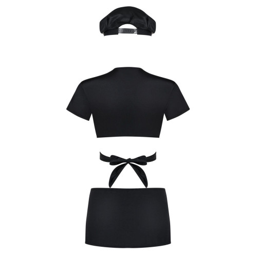 Пикантный костюм полисвуман Police (черный|S-M)
