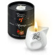 Массажная свеча с ароматом граната Bougie de Massage Gourmande Grenadine - 80 мл. (белый)