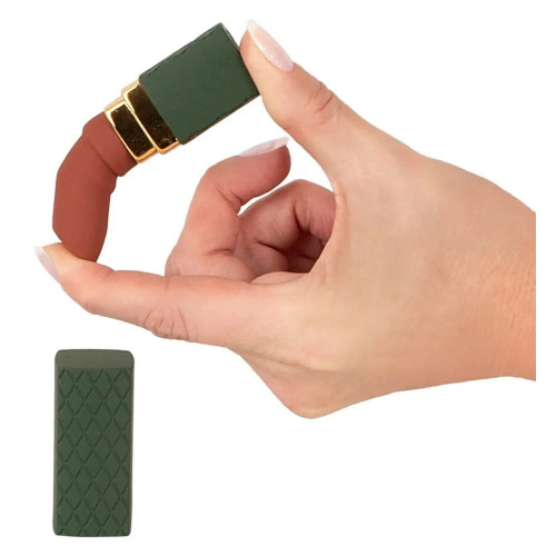 Зеленый вибратор-помада Luxurious Lipstick Vibrator (зеленый)