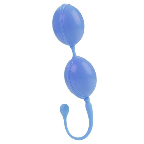 Голубые вагинальные шарики LAmour Premium Weighted Pleasure System (голубой)
