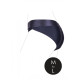Черные трусики для страпона с вибропулей - размер M-L (черный|M-L)