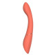 Оранжевый вибромассажер Candice - 22 см. (оранжевый)