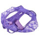 Фиолетовые трусики с вибропулей и пультом Crotchless Panty Thrill-Her (фиолетовый|S-M-L)