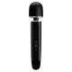 Черный вибратор-жезл Charming Massager Plus - 29 см. (черный)