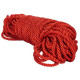 Красная веревка для связывания BDSM Rope - 30 м. (красный)