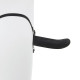 Черный полый страпон с вибрацией Mojo Ghia - 16 см. (черный)