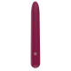 Бордовый перезаряжаемый вибратор Haze - 18 см. (бордовый)
