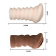 Комплект мастурбаторов-вагин - телесная и темнокожая (разноцветный)