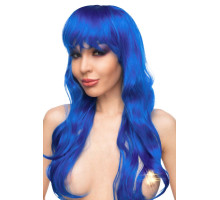 Синий парик  Иоко (синий)