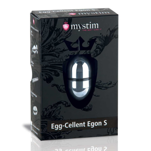 Электростимулятор Mystim Egg-Cellent Egon Lustegg размера S (серебристый)
