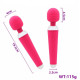 Розовый жезловый вибратор - 19,5 см. (розовый)
