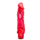 Красный вибратор-реалистик Lucifer Sam - 22,86 см. (красный)