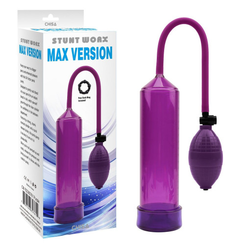 Фиолетовая ручная вакуумная помпа MAX VERSION (фиолетовый)