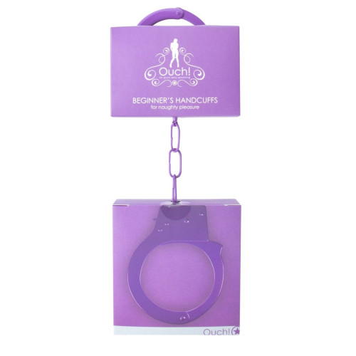 Фиолетовые наручники OUCH! Purple (фиолетовый)